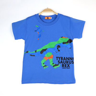 Playera de Algodón Manga Corta para Niño