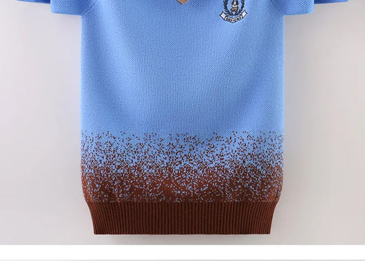 Suéter Pullover Infantil de Algodón con Cuello Tipo Fold - Image 12