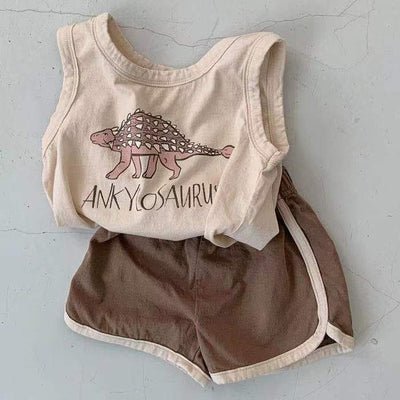 Conjunto Casual de Shorts y Chaleco para Toda la Familia - Image 5