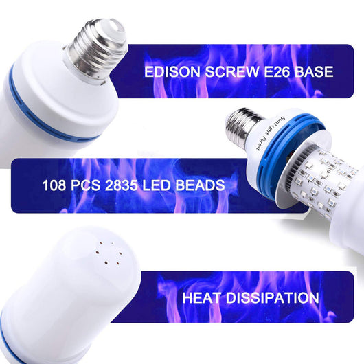 Bombilla LED Efecto Llama para Ambiente Navideño - Image 4