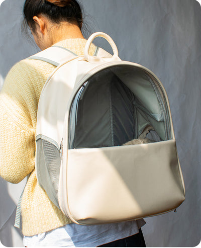 Mochila Transparente para Mascotas - Viajes Seguros para Gatos y Perros - Image 11