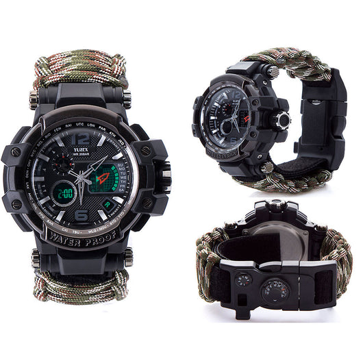 Reloj Deportivo Multifunción Resistente al Agua para Aventuras al Aire Libre - Image 27
