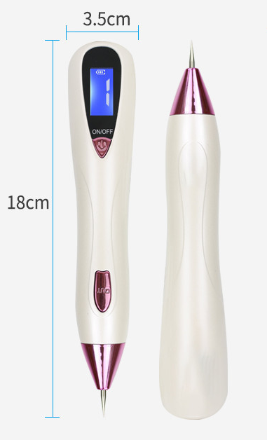 Bolígrafo Láser Removedor de Lunares y Manchas con Pantalla LCD - Image 3