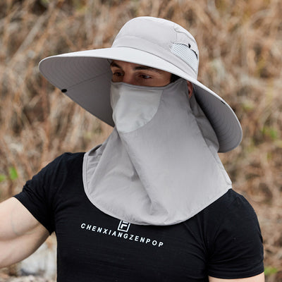 Sombrero Bucket de Ala Ancha para Hombre - Protección Solar Verano - Image 16