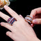 Anillo Ajustable Multicapa con Circonita de Alta Calidad
