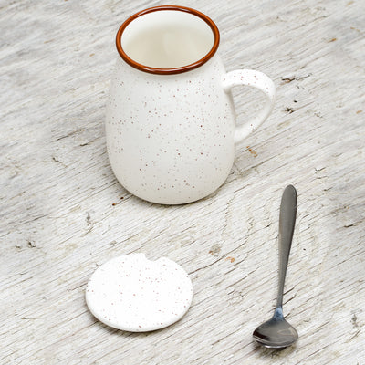Taza de Cerámica con Tapa y Cuchara Integrada - Image 5