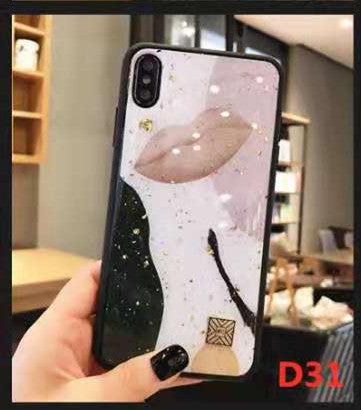 Funda Móvil con Diseño de Rayas Diamante y Onda Puntillada - Image 22