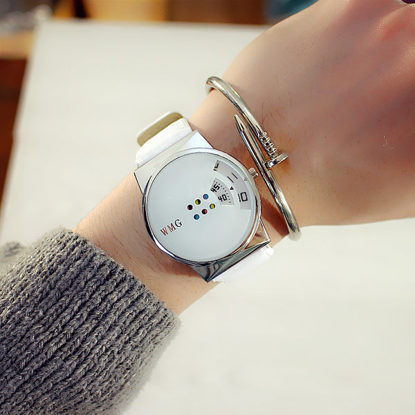 Reloj Colorido de Plato Giratorio - Diseño Adorable