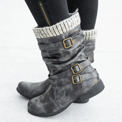 Botas Martin con Tubo de Lana para la Boca - Image 9