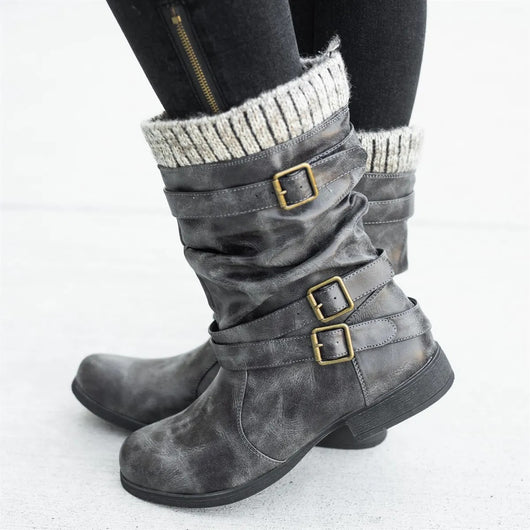 Botas Martin con Tubo de Lana para la Boca - Image 9