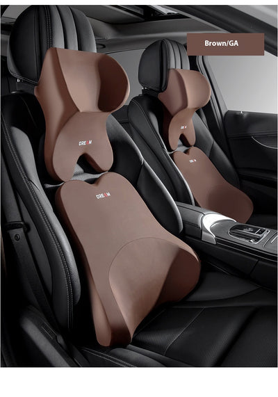 Almohada Cervical de Espuma Viscoelástica para Auto - Soporte Lumbar y Reposacabezas - Image 15