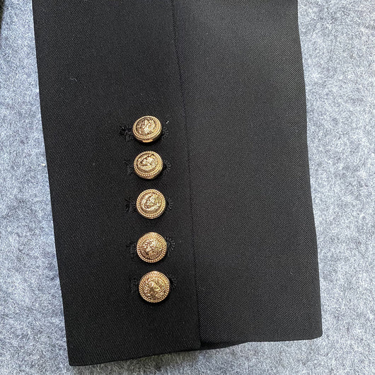Vestido Ejecutivo Clásico con Cuello Solapa - Diseño Minimalista - Image 9
