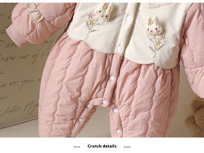 Mameluco Princesa de Algodón para Bebé Niña - Otoño e Invierno - Image 10