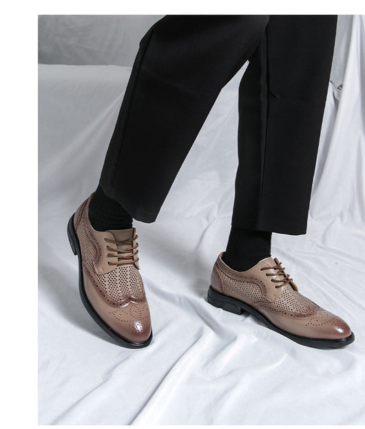 Zapatos de Cuero Transpirables para Hombre - Estilo Formal Ejecutivo - Image 12