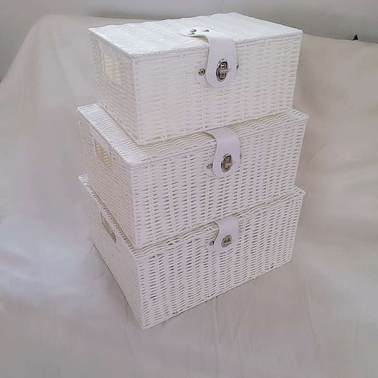 Cesta Organizadora de Ratán Tejido para Escritorio - Image 15
