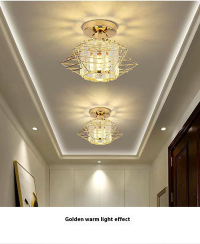 Lámpara de Techo LED Cristal Estilo Europeo Moderno - Image 9