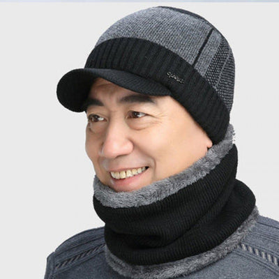 Gorro de Invierno Grueso Acolchado para Hombre - Image 11
