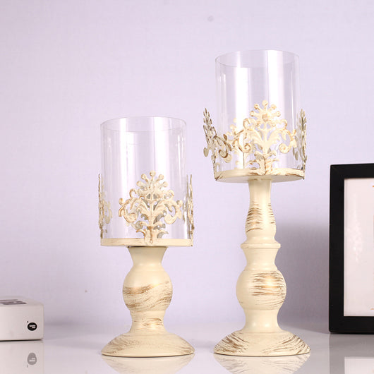 Portavelas Decorativo Cubo Metálico - Soporte de Velas Elegante - Image 11