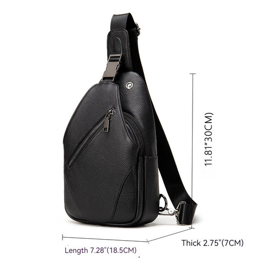 Bolso Bandolera de Cuero Auténtico - Diseño Versátil para Cualquier Ocasión - Image 7