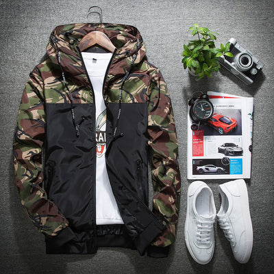 Sudaderas Tipo Hoodie Camuflaje Ligeras para Hombre - Image 3