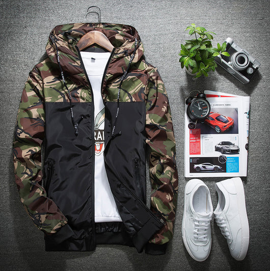 Sudaderas Tipo Hoodie Camuflaje Ligeras para Hombre - Image 3