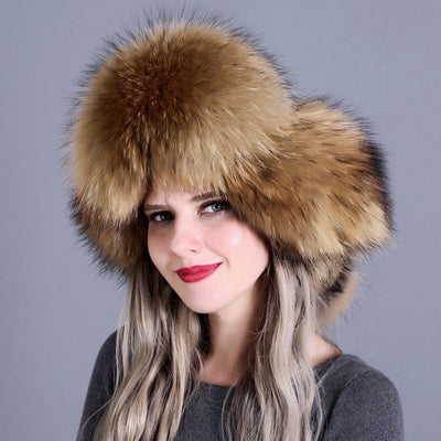 Gorro de Piel de Zorro para Mujer - Image 22