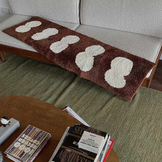 Tapete Absorbente de Terciopelo Grueso Antideslizante para Sala y Comedor - Image 4