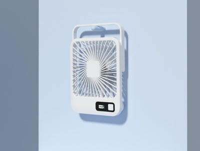 Ventilador de Escritorio Portátil Recargable USB Ultrasilencioso - Image 12