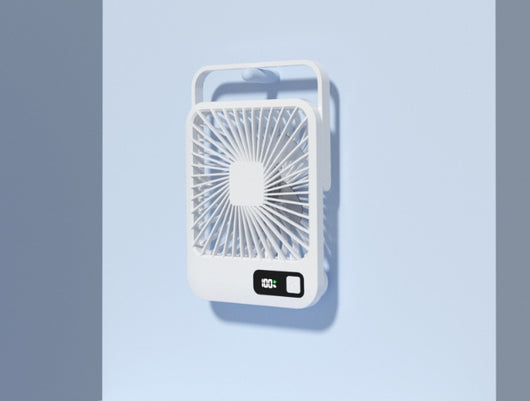 Ventilador de Escritorio Portátil Recargable USB Ultrasilencioso - Image 12