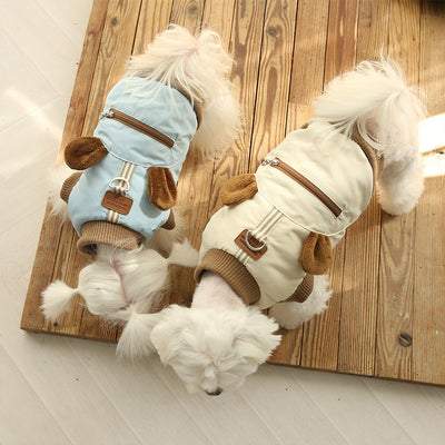 Abrigo Térmico para Perros y Gatos con Orejas 3D - Ropa de Abrigo Otoño Invierno - Image 9