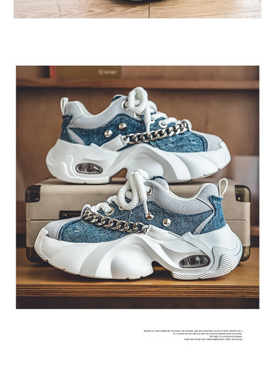 Tenis Casuales Elevados para Hombre con Suela Gruesa - Image 20
