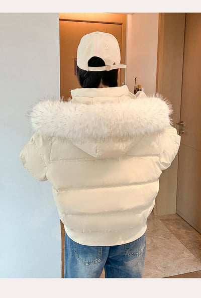 Abrigo Acolchado de Trabajo para Mujer - Chaqueta Térmica Gruesa - Image 26