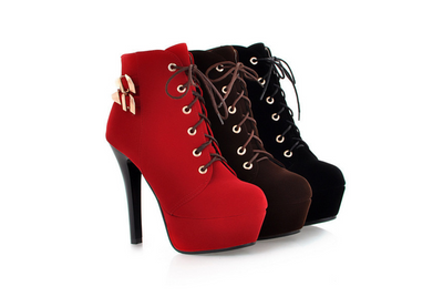 Botines de Tacón Alto Elegantes