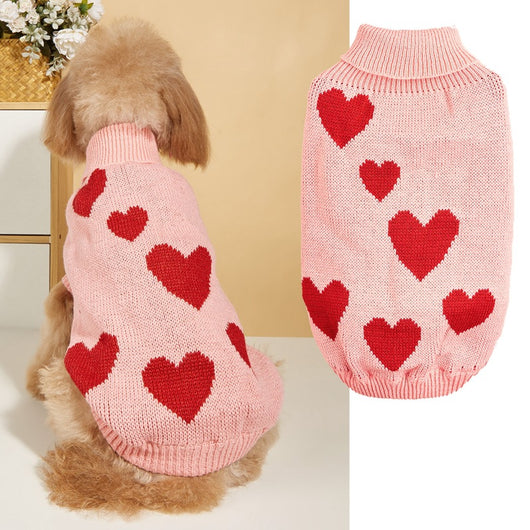 Suéter Tejido para Perro - Amor y Celebraciones - Image 2
