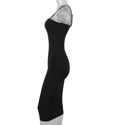 Vestido Bandage de Seda y Terciopelo para Discoteca - Image 4