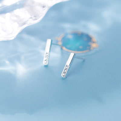 Aretes de Diamante S925 Plata Esterlina - Image 5