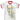 Manhattan Metro Map Ringer T-Shirt - White and Red