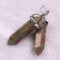 Natural Stone Hexagonal Prism Pendant 13