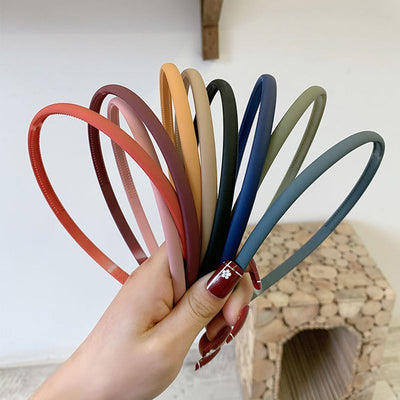 Diadema Ancha Antideslizante de Estilo Sencillo y Versátil - Image 2