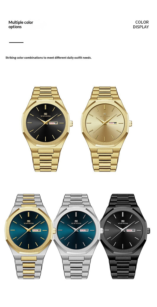 Reloj Casual Ejecutivo con Cadena de Acero - Image 15