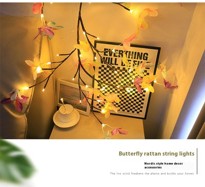 Lámpara LED de Rama Natural con Luz Cálida para Decoración Navideña - Image 8