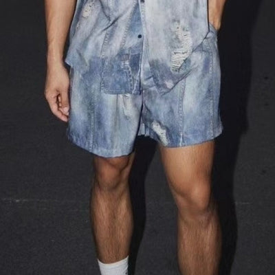 Conjunto de Verano: Camisa y Shorts de Denim - Image 6