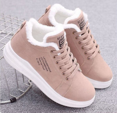 Zapatillas Deportivas Cálidas Acolchadas para Mujer Talla Grande - Image 5