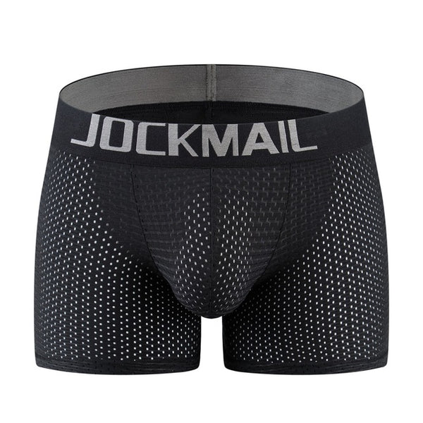 Calzoncillos Boxer Briefs de Malla Larga para Hombre HaleyChan Plus - Image 5