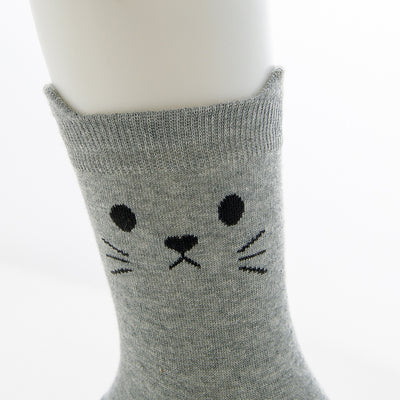 Calcetín Navideño con Orejas de Gato Estéreo para Mujer - Image 17