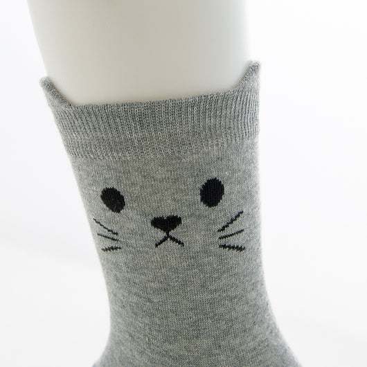Calcetín Navideño con Orejas de Gato Estéreo para Mujer - Image 17