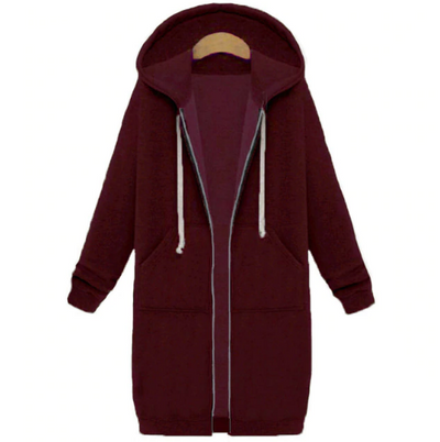 Abrigo Sudadera Térmica con Capucha para Mujer - Tela Gruesa de Invierno - Image 14