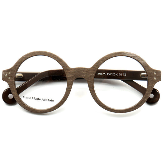 Gafas de Marco Madera con Rayas - Estilo Personalidad - Image 2