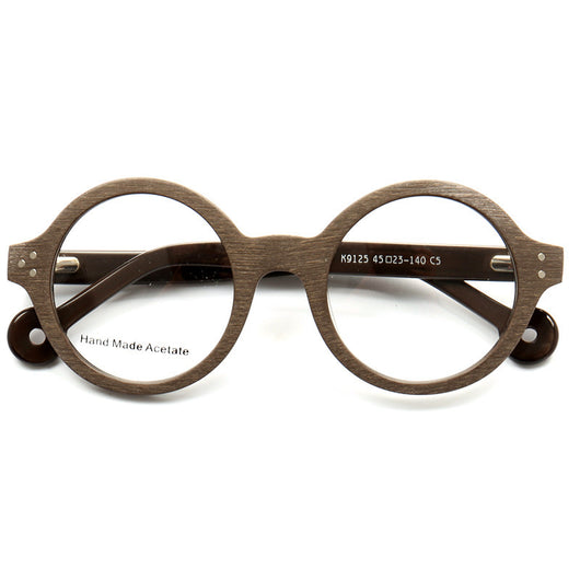 Gafas de Marco Madera con Rayas - Estilo Personalidad - Image 2
