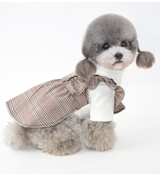 Ropa Elegante para Perros Pequeños y Gatos - Estilo Japonés y Coreano